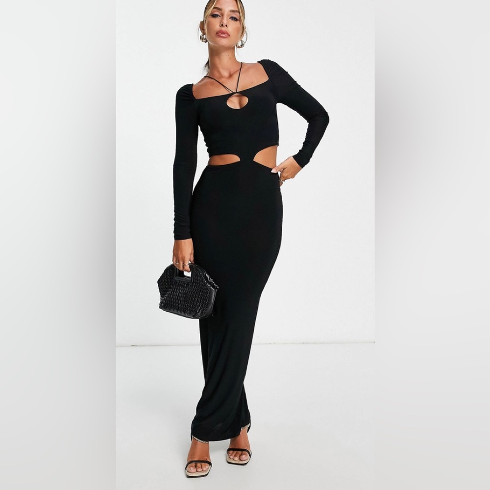 Long sleeve maxi dress
